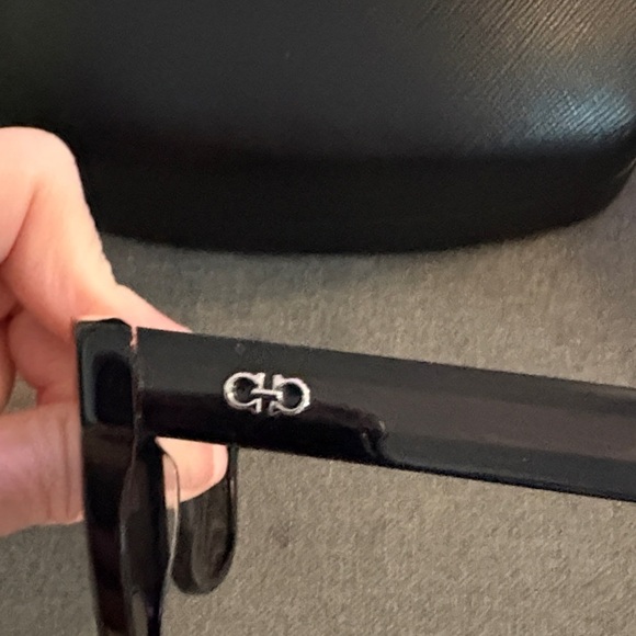 Salvatore Ferragamo Black Sunglasses main image 6